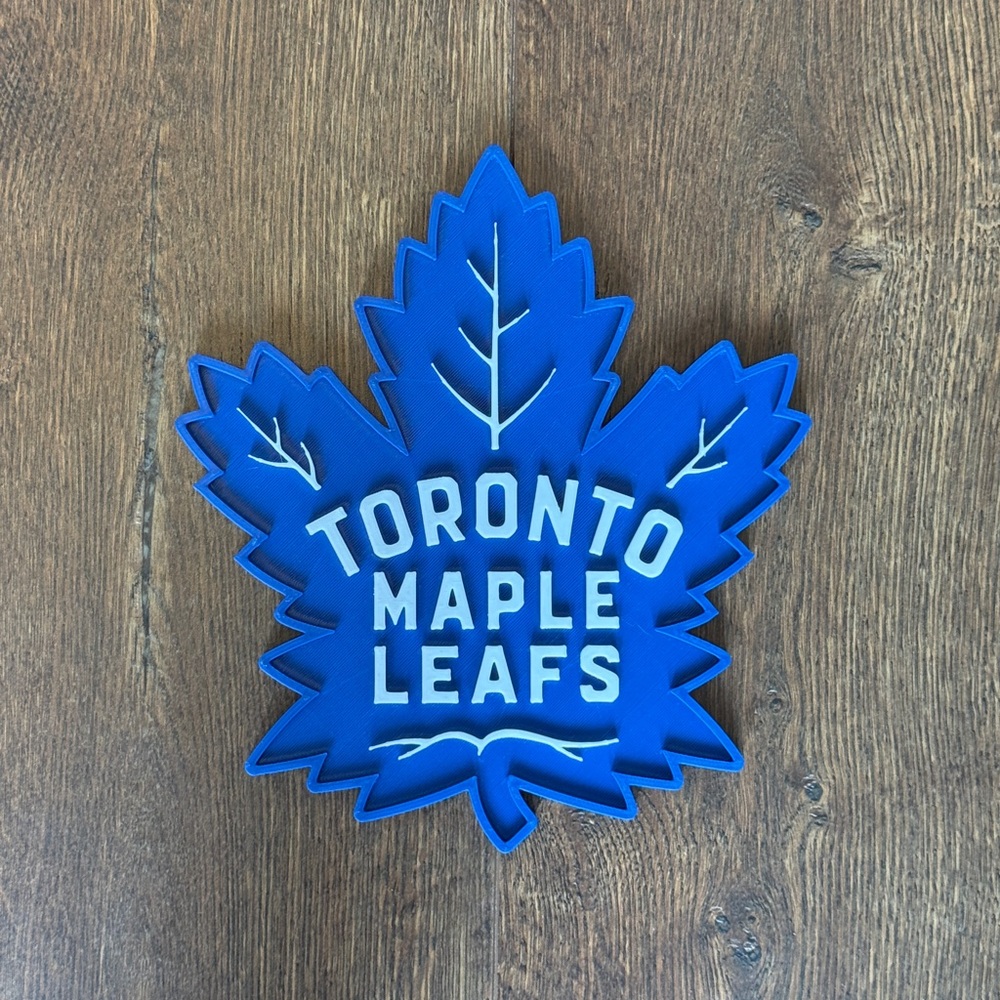 Toronto Maple Leafs Wall Plaque | NHL Hockey Team Decor